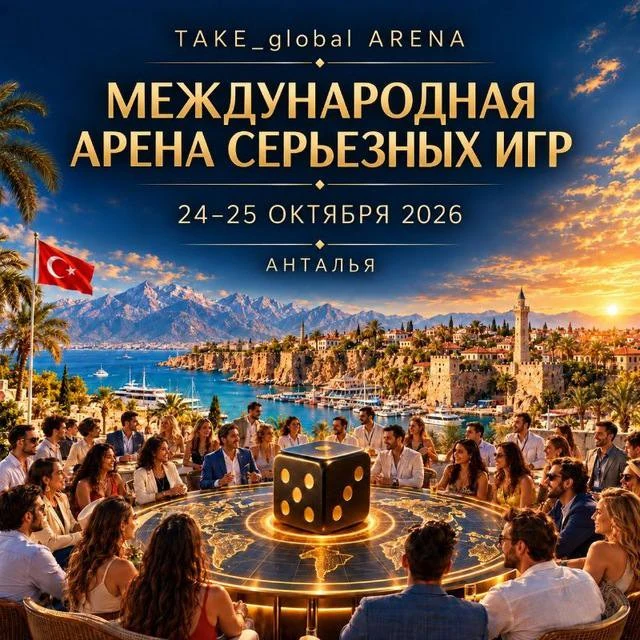 Афиша TAKE_global ARENA: Анталия, 24–25 октября 2026 года
